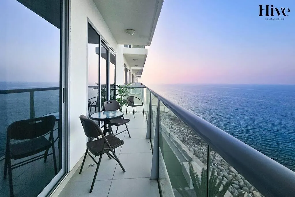 Full Sea Sunset View, Marjan Island, Beach, 1 Bed Ras al-Khaimah Apartment