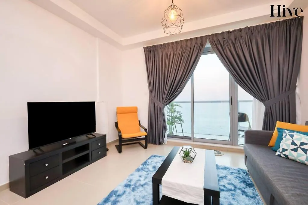 Apartment Full Sea Sunset View, Marjan Island, Beach, 1 Bed Ras al-Khaimah